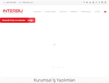 Tablet Screenshot of interbu.com